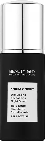 Beauty Spa Perfectage Serum C Night - Нічна сироватка для обличчя та шкіри навколо очей з освітлюючим ефектом