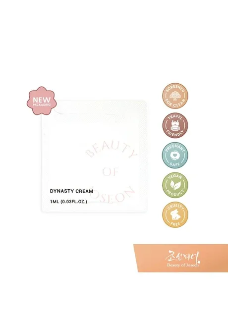 Beauty of Joseon Тестер крем DYNASTY CREAM SAMPLE 1ML створений за традиційними східними рецептами, 1мл — Крем, Південна Корея (258678335)