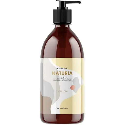 Гель для душу Naturia Creamy Milk Body Wash Vanilla Ваніль, 750 мл