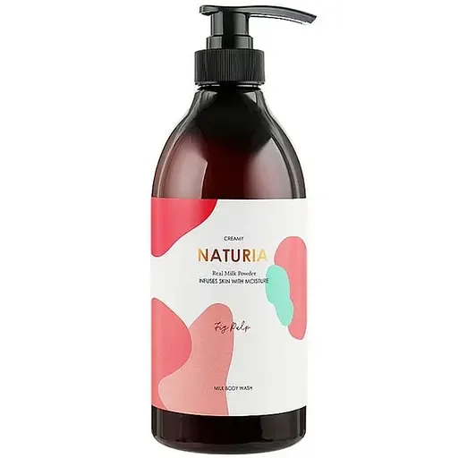 Гель для душу Naturia Creamy Milk Body Wash Fig Pulp Інжир, 750 мл