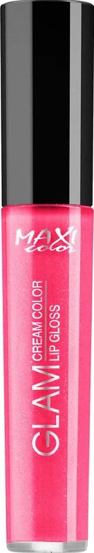 Блиск для губ MAXI color Glam Cream Color Вишукана вишня №12, 8 мл