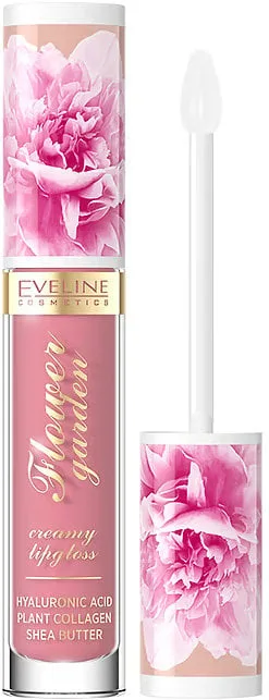 Блиск для губ Eveline Cosmetics Flower Garden 01 Delicate Rose 4.5 мл