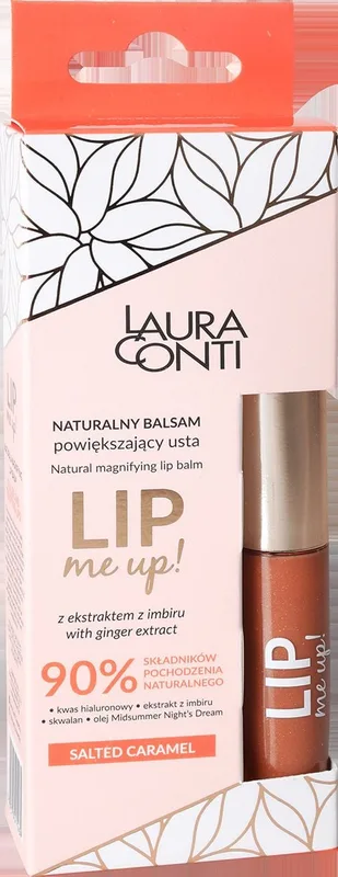Блиск для губ Laura Conti Lip Me Up збільшення об'єму солона карамель 9 мл