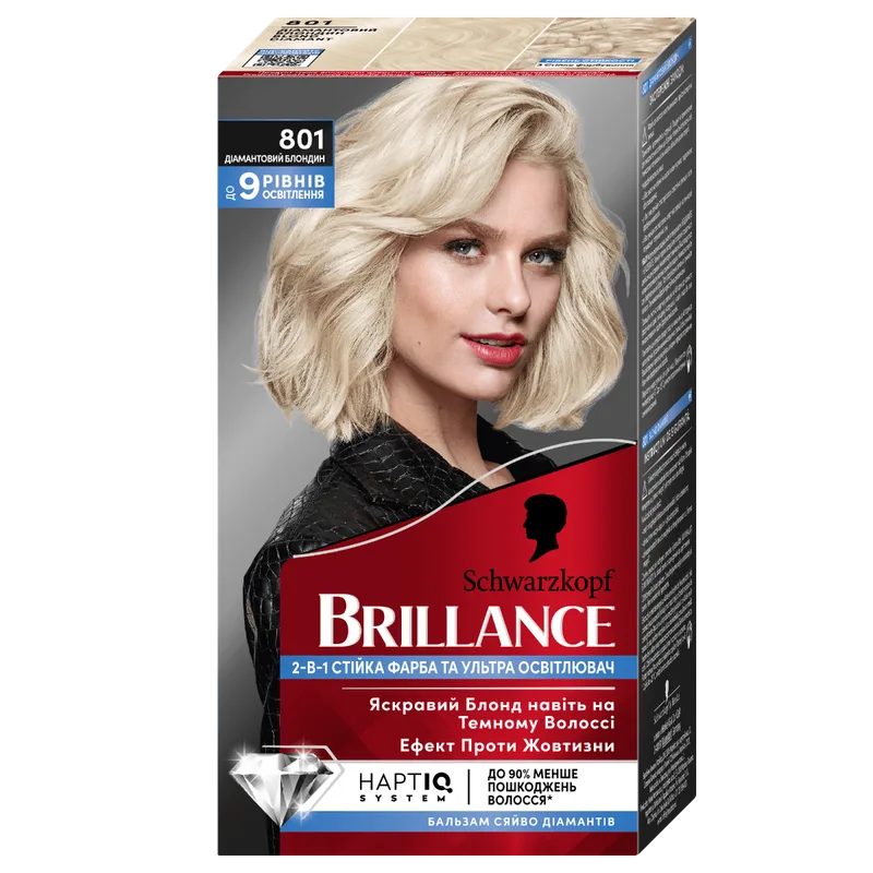 Brillance фарба д/волосся №801 Діамантовий Блондин