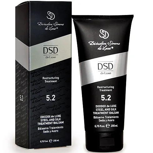 Simone Dixidox DeLuxe Steel and Silk Treatment Balsam №5.2 - Відновлюючий бальзам "Сталь і шовк" Діксідокс ДеЛюкс
