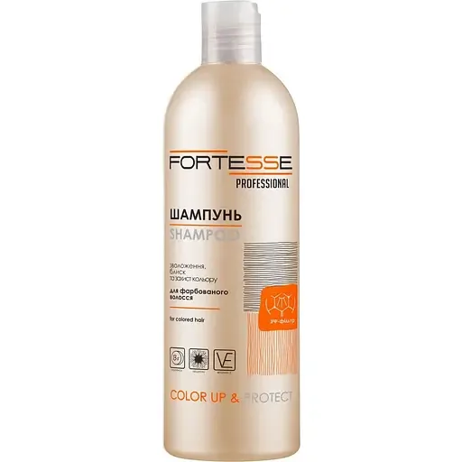 Шампунь FORTESSE Сolor UP&Protect сяйво для фарбованого волосся 400 мл