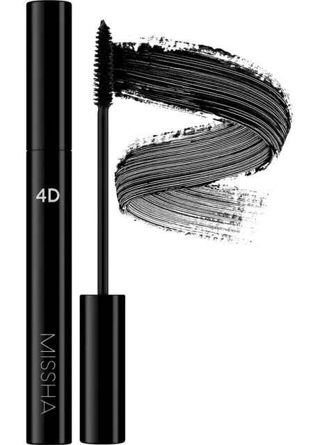 Туш The Style 4D Mascara для подовження та об'єму вій 7 мл термін придатності до 30.06.2027 MISSHA (252850486)