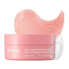 Антивікові преміум-гідрогелеві патчі BIODANCE Collagen Peptide Eye Patches 60 шт