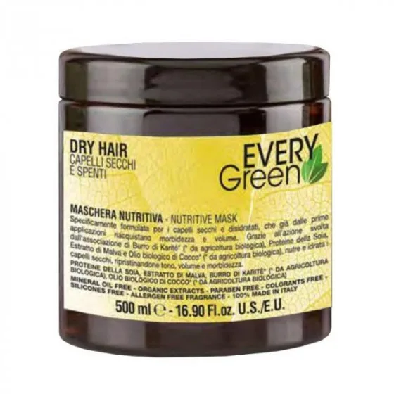 Dikson Every Green Dry Hair Nutritive Mask - Маска для сухого волосся