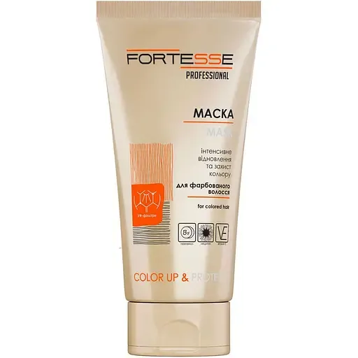 Маска FORTESSE Сolor UP&Protect сяйво для фарбованого волосся