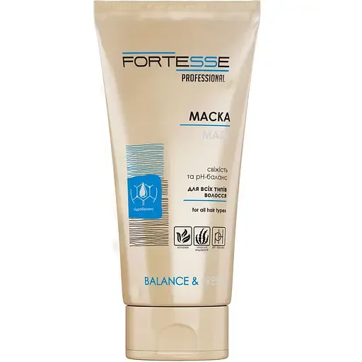 Маска FORTESSE Balance&Fresh з колагеном для всіх типів волосся