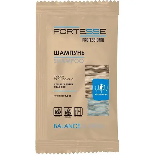 Шампунь Fortesse Professional Balance & Fresh для всіх типів волосся 15 мл