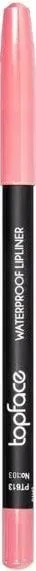 Олівець для губ TopFace Waterproof Lipliner