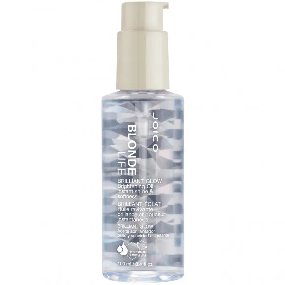 Joico Blonde Life Brilliant Glow Brightening Oil - Масло для діамантового блиску