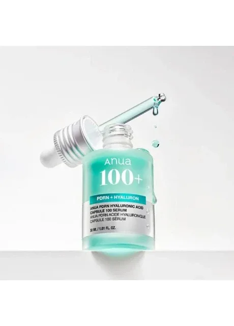 ANUA PDRN Hyaluronic Acid Capsule 100 Serum – сироватка для сяяння шкіри з полінуклеотидами 30 мл