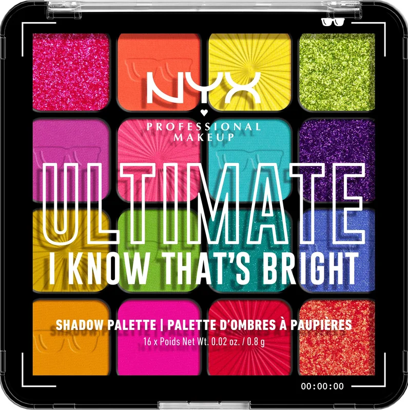 Палетка тіней для очей NYX Professional Makeup Ultimate Shadow Palette 04W, 12.8 г