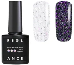 Світловідбиваючий(Reflective) топ Reglance 01 Pink Silver 7.5 мл