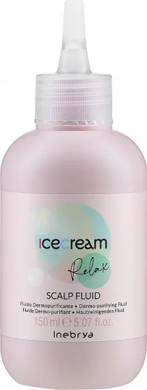 Inebrya Scalp Fluid Tri-Action Dermo Purifiyng - Пілінг-флюїд для очищення шкіри голови