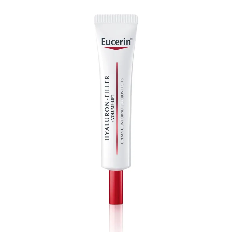 Антивіковий крем Eucerin Hyaluron Filler Volume Lift SPF15, для контуру очей, 15 мл
