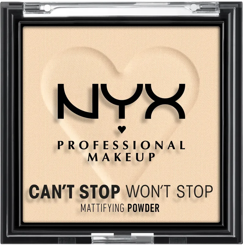 Пудра для обличчя NYX Professional Makeup Can't Stop Won't Stop 01 Fair 6 г