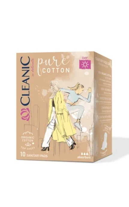 Прокладки гігієнічні Cleanic Pure 10 шт