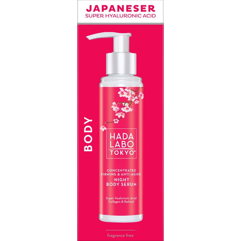 Сироватка Hada Labo Tokyo (Хада Лабо Токіо) для тіла антивікова підтягуюча нічна 150 мл