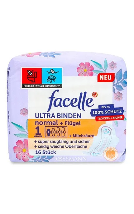Прокладки гігієнічні Facelle Ultra Normal 16 шт