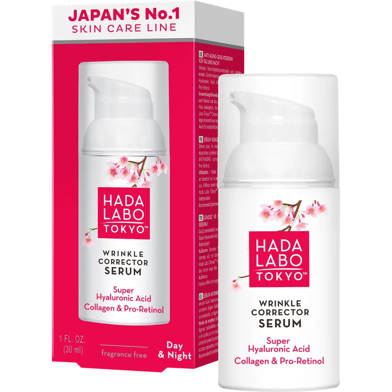 Сироватка Hada Labo Tokyo (Хада Лабо Токіо) Red для обличчя проти зморшок 30 мл