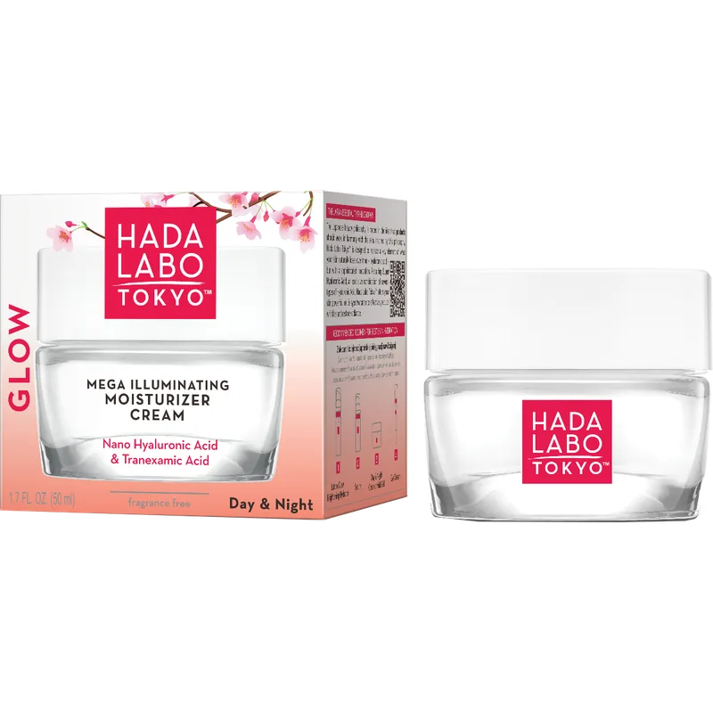 Крем Hada Labo Tokyo (Хада Лабо Токіо) Glow для обличчя зволожуючий для сяяння шкіри 50 мл