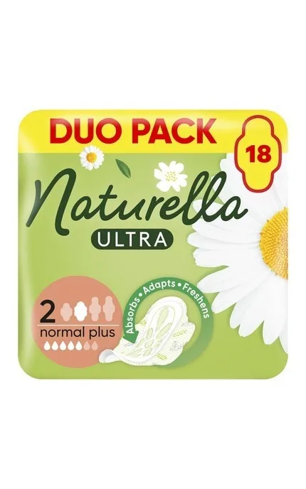 Прокладки гігієнічні Naturella Ultra Camomile Normal плюс, 18 шт