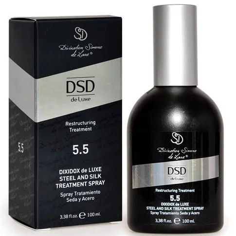 Simone Dixidox DeLuxe Steel and Silk Treatment Spray №5.5 - Відновлювальний спрей "Сталь і шовк" Діксідокс ДеЛюкс