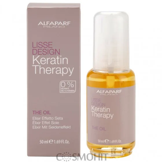 Alfaparf Lisse Design Keratin Therapy The OIL - Поживна кератинова олійка для волосся