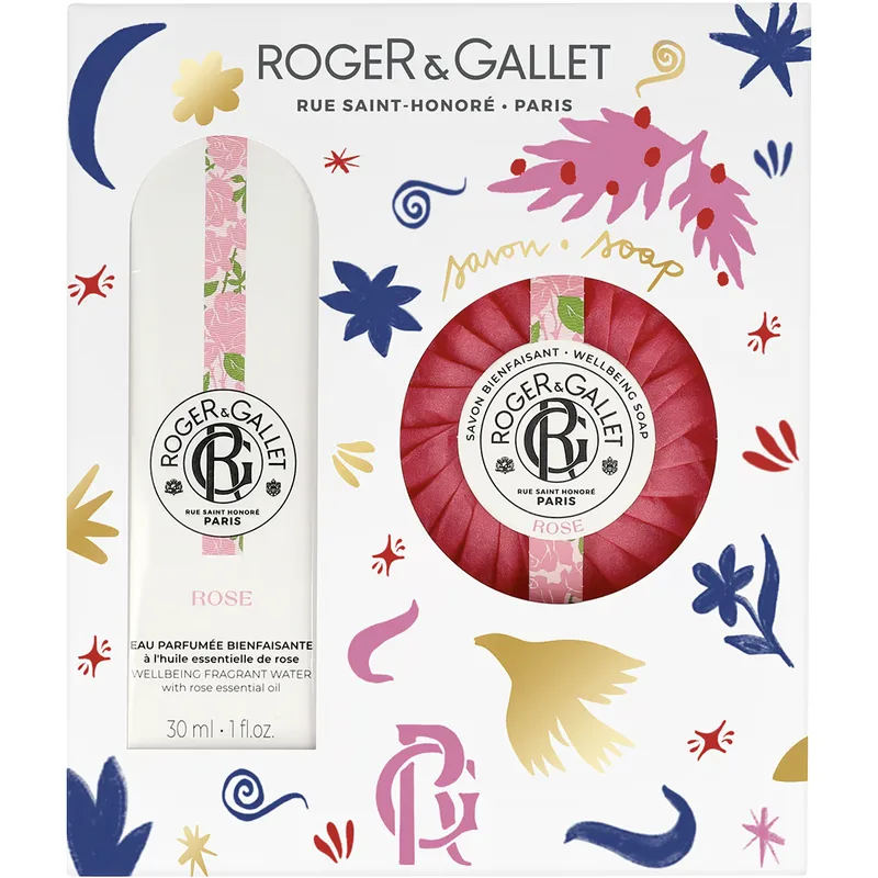 Набір Roger&Gallet (Роже&Галлє) Троянда (вода 30 мл + мило 100 г)