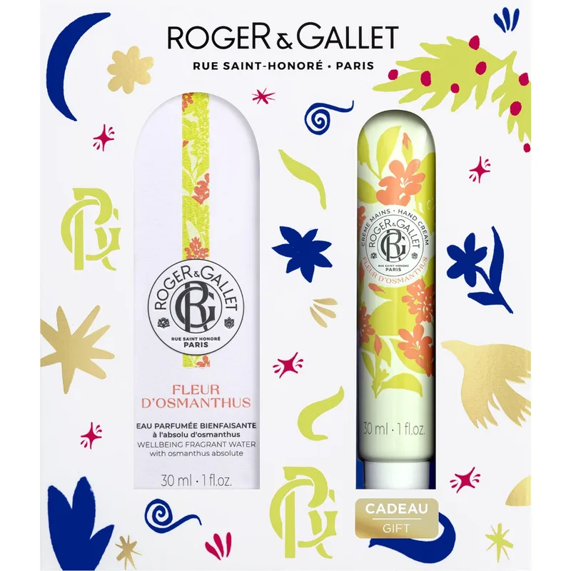 Набір Roger&Gallet (Роже&Галлє) Квітка османтусу (вода 30 мл+крем для рук 30 мл)