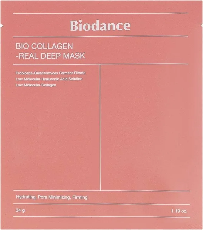 Гідрогелева нічна маска з колагеном Biodance bio-collagen real deep mask