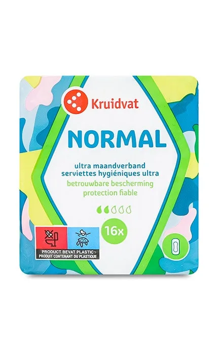 Прокладки жіночі гігієнічні Kruidvat Ultra Normal 16 шт