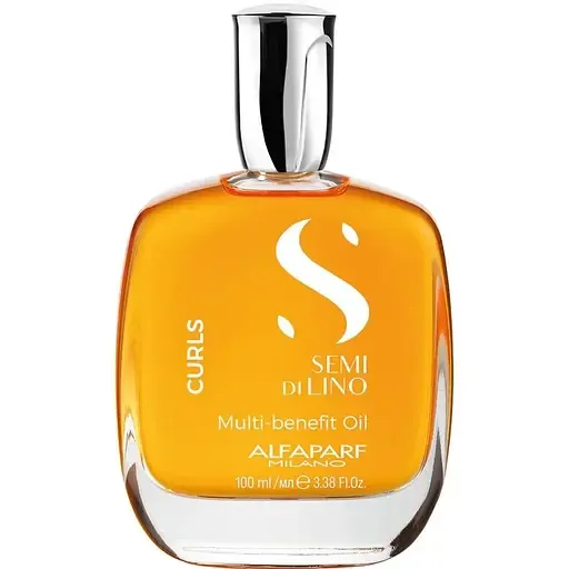 Багатофункціональна олія для кучерявого волосся Alfaparf Milano Semi Di Lino Curls Multi-Benefit Oil, 100 мл