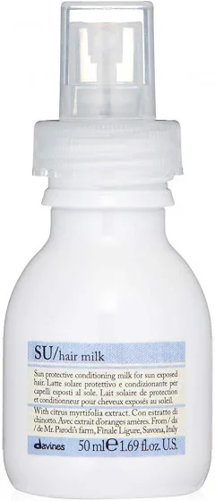 Захисне зволожуюче молочко-кондиціонер для волосся Davines SU Protective Conditioning Hair Milk