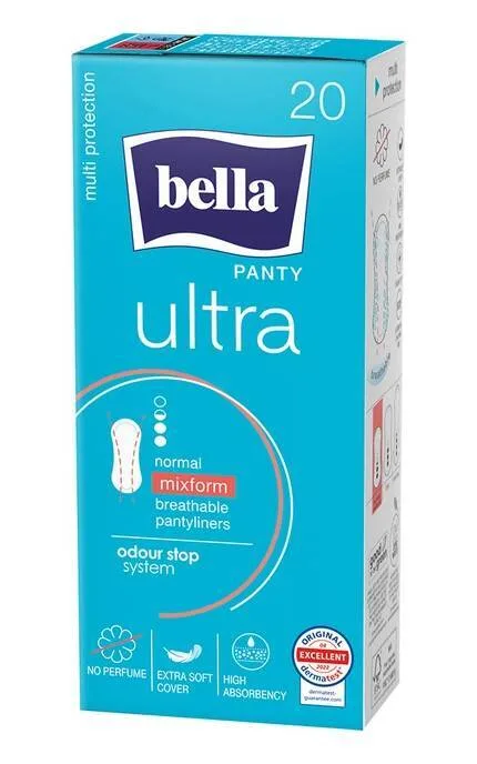 Прокладки гігієнічні щоденні Bella Panty Ultra Normal mixform 20 шт