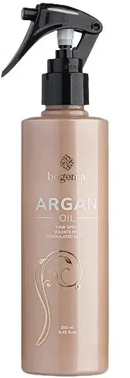 Bogenia Professional Argan Oil Hair Spray - Спрей для волосся з SPF