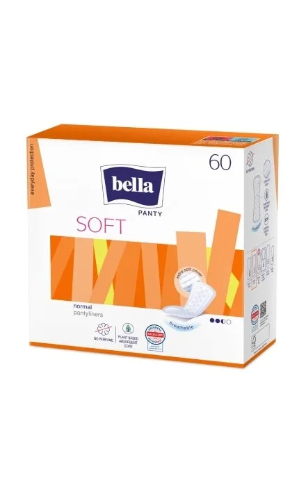 Прокладки жіночі гігієнічні Bella Panty Soft 60 шт