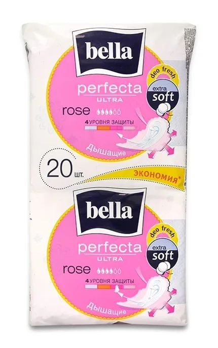 Прокладки жіночі гігієнічні Bella Perfecta Ultra Rose deo Fresh 20 шт