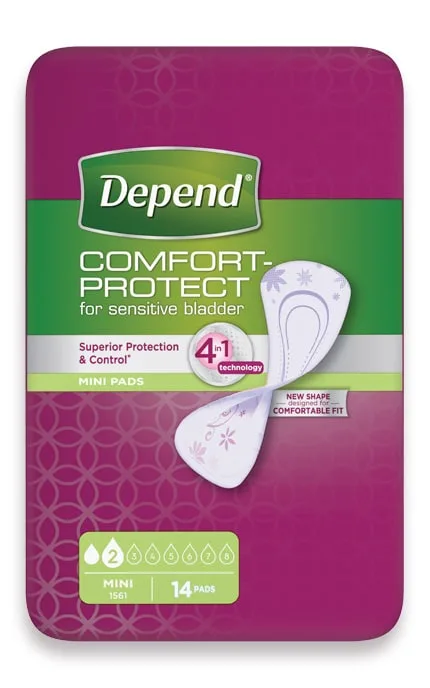Прокладки урологічні Depend Comfort-Protect Ultra Mini 14 шт