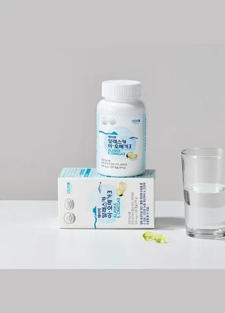 Омега-3 з вітаміном Е. 180 капсул. Alaska E Omega3. Корея. Atomy (303626845)
