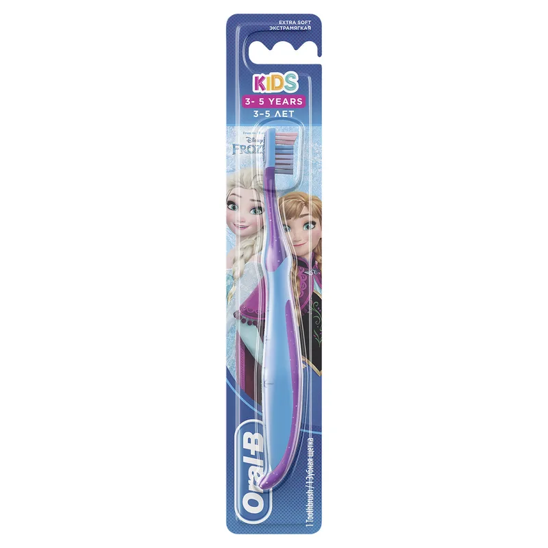 Зубна щітка ORAL - B (Орал-бі) Kids (Кідс) для дітей з 3 до 5 років м'яка