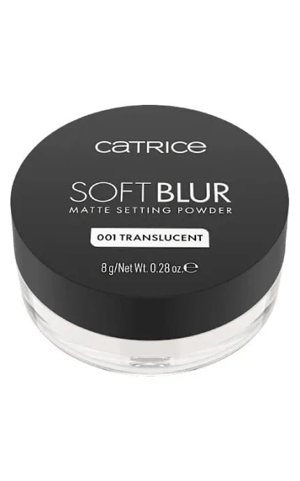 Пудра для обличчя Catrice Soft Blur Matte Setting Powder 001 Translucent Матуюча 8 г