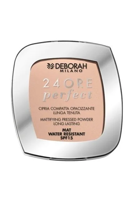 Пудра для обличчя Deborah 24Ore Perfect SPF15 03 - Rose