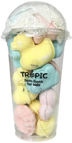 Top Beauty Tropic Bath Bombs for Kids - Бомбочки для ванни в пакеті