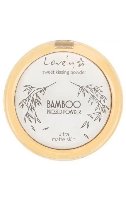 Пудра для обличчя Lovely Bamboo бамбукова пресована 10 г