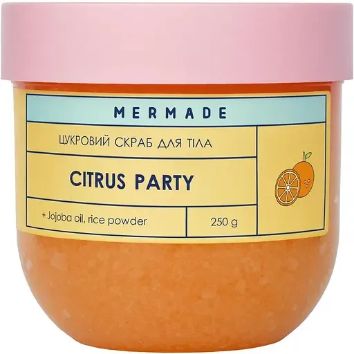 Цукровий скраб для тіла Mermade Citrus Party 250 г